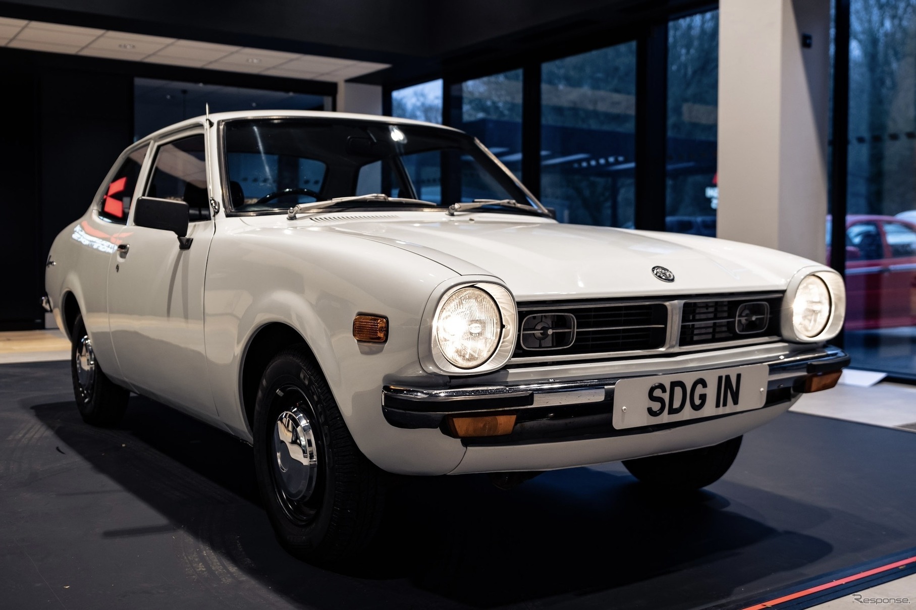 コルト・ランサー。英国で登録された三菱自動車1号車（1974年）