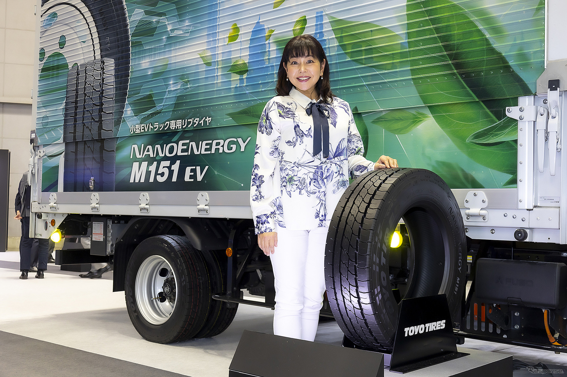 NANOENERGY M151 EVと竹岡 圭氏