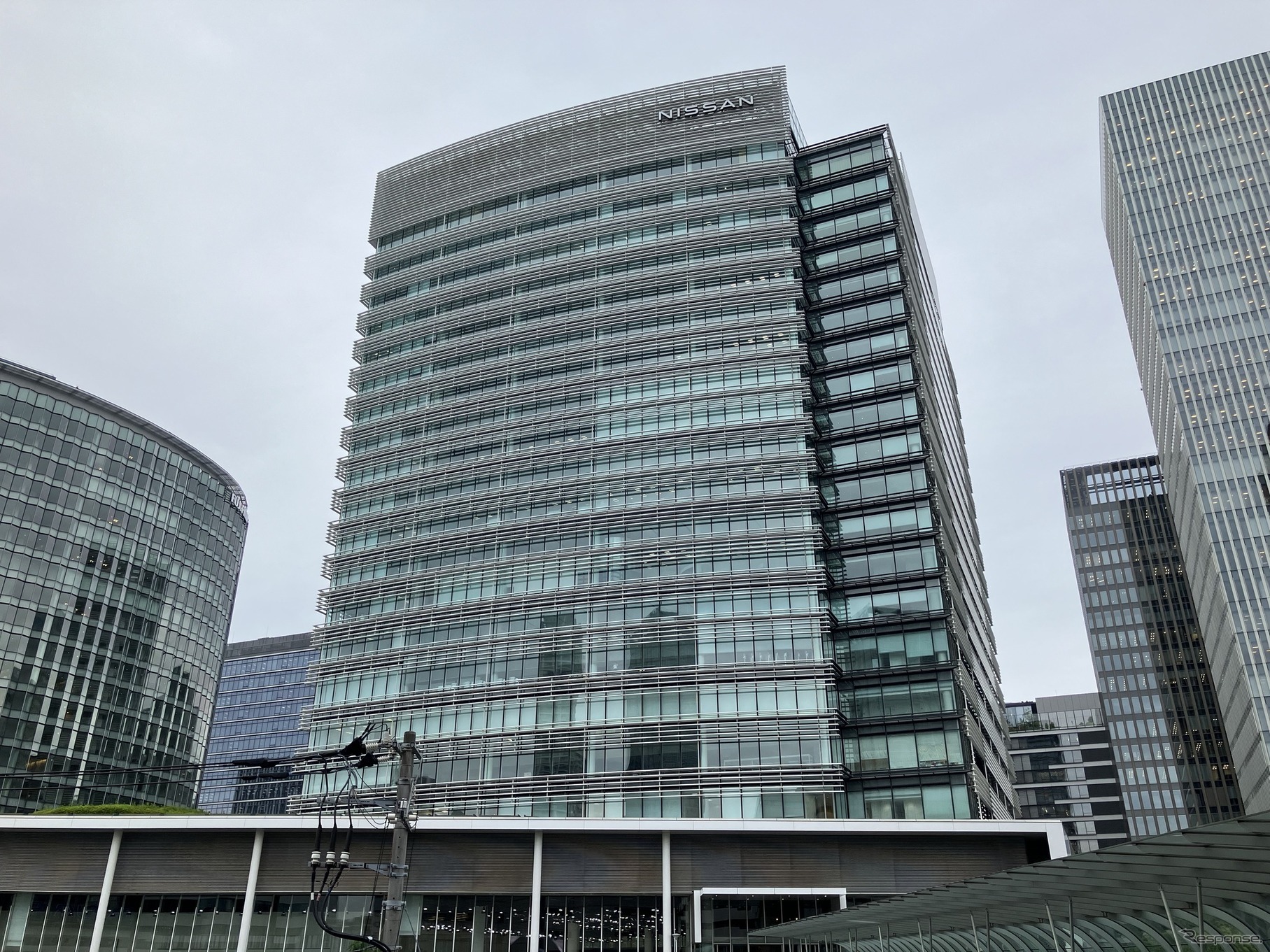 横浜市にある日産自動車の本社