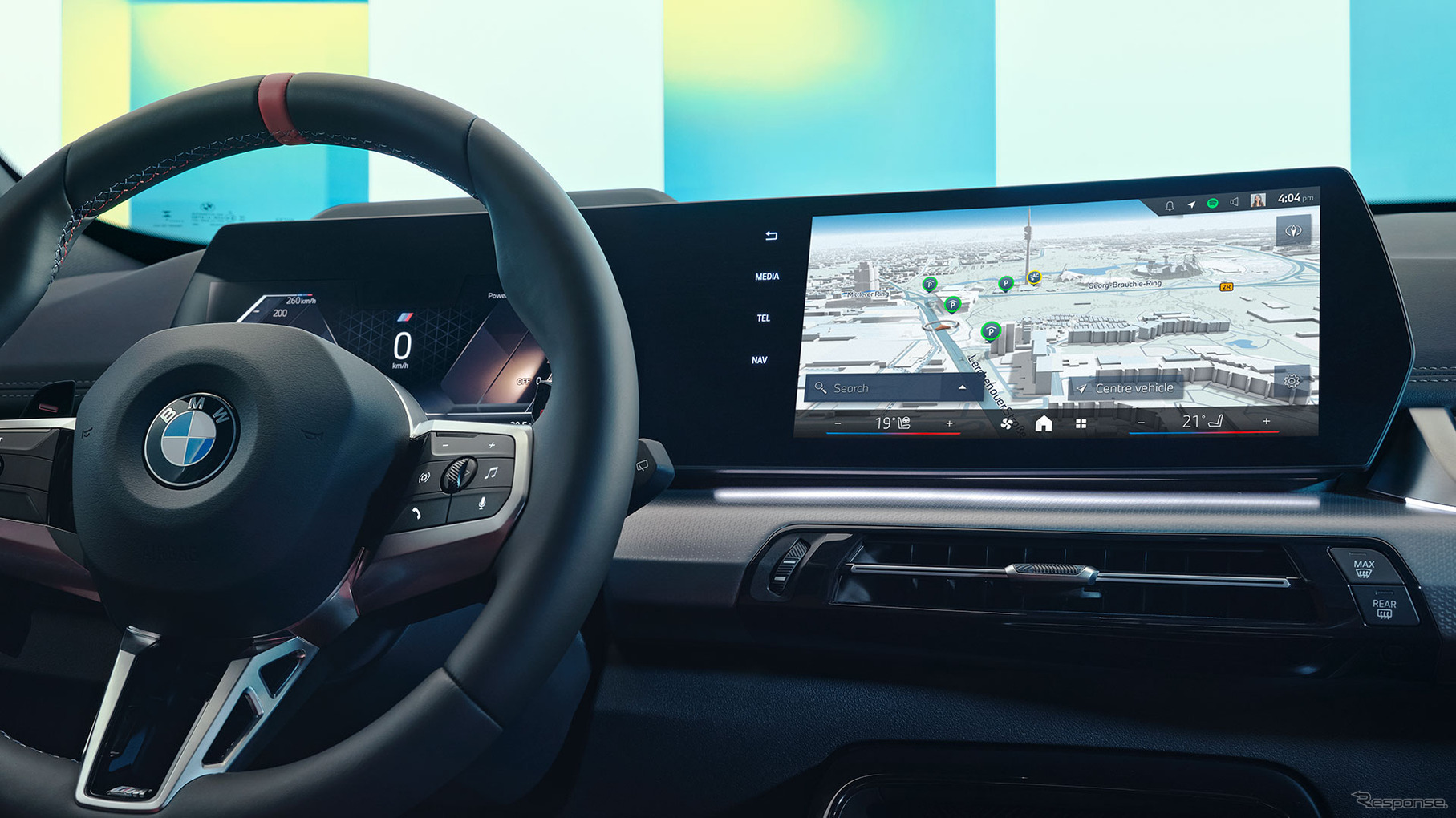 「BMW iDrive withクイックセレクト」（欧州仕様）