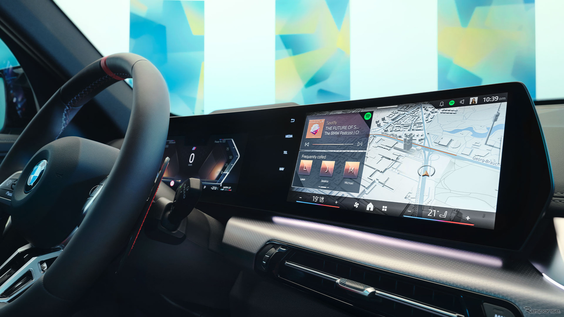 「BMW iDrive withクイックセレクト」（欧州仕様）