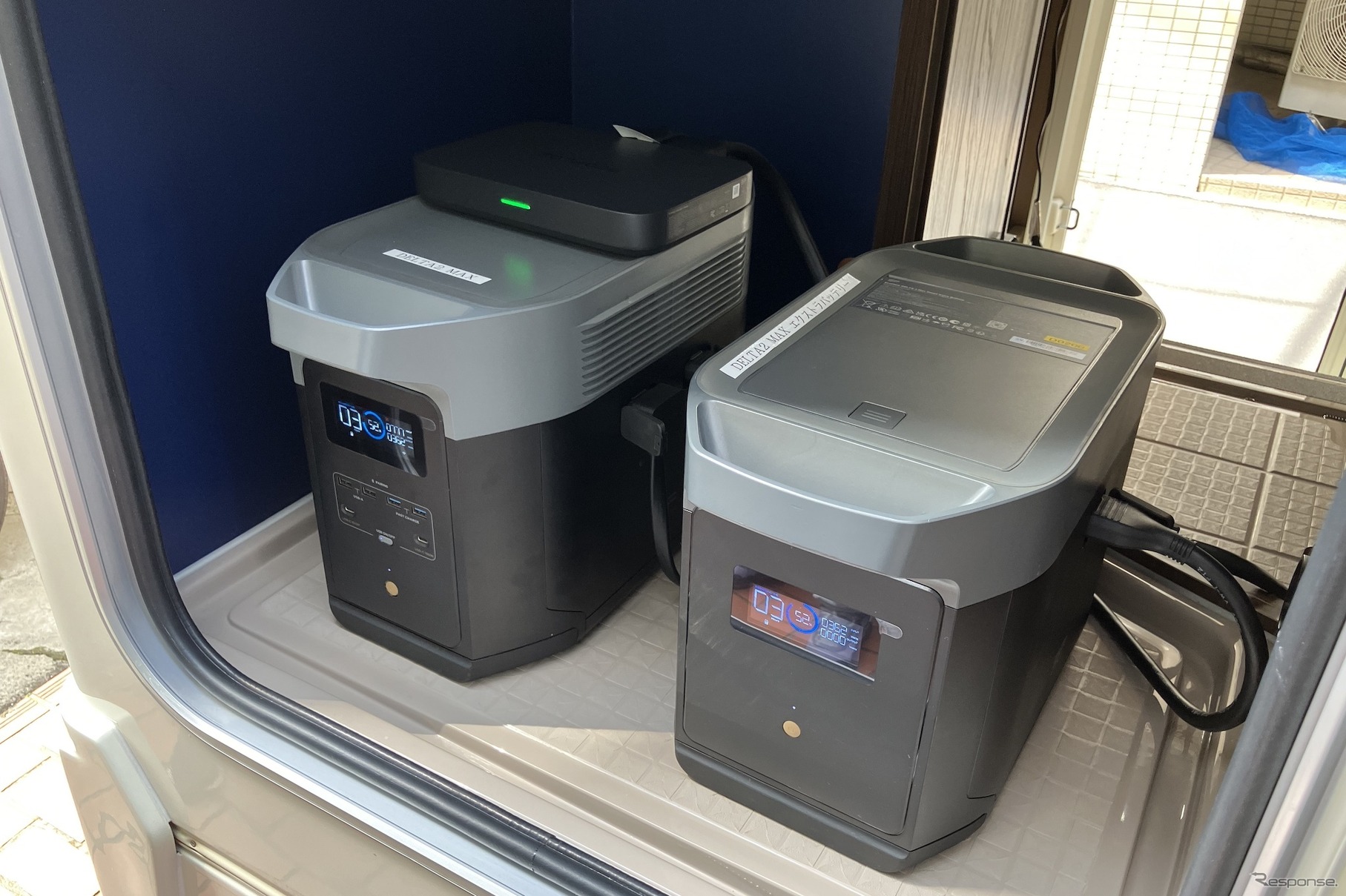 EcoFlow Alternator Chargerとポータブルバッテリー