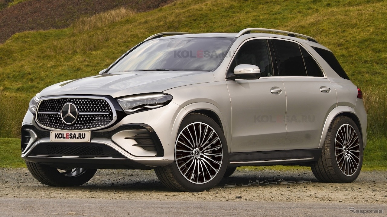 メルセデスベンツ GLE 改良新型（予想CG）