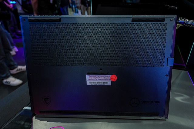高級車メーカーとコラボした「MSI×Mercedes-AMG」18インチの限定モデル登場！所有欲を満たすラグジュアリーなデザイン【COMPUTEX 2024】
