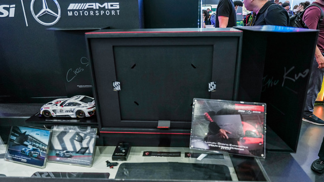 高級車メーカーとコラボした「MSI×Mercedes-AMG」18インチの限定モデル登場！所有欲を満たすラグジュアリーなデザイン【COMPUTEX 2024】