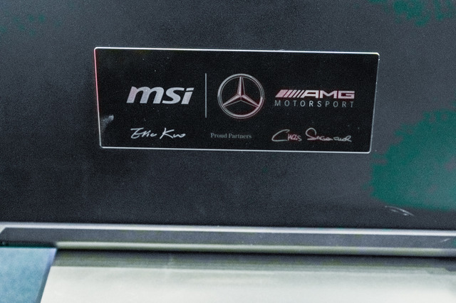 高級車メーカーとコラボした「MSI×Mercedes-AMG」18インチの限定モデル登場！所有欲を満たすラグジュアリーなデザイン【COMPUTEX 2024】