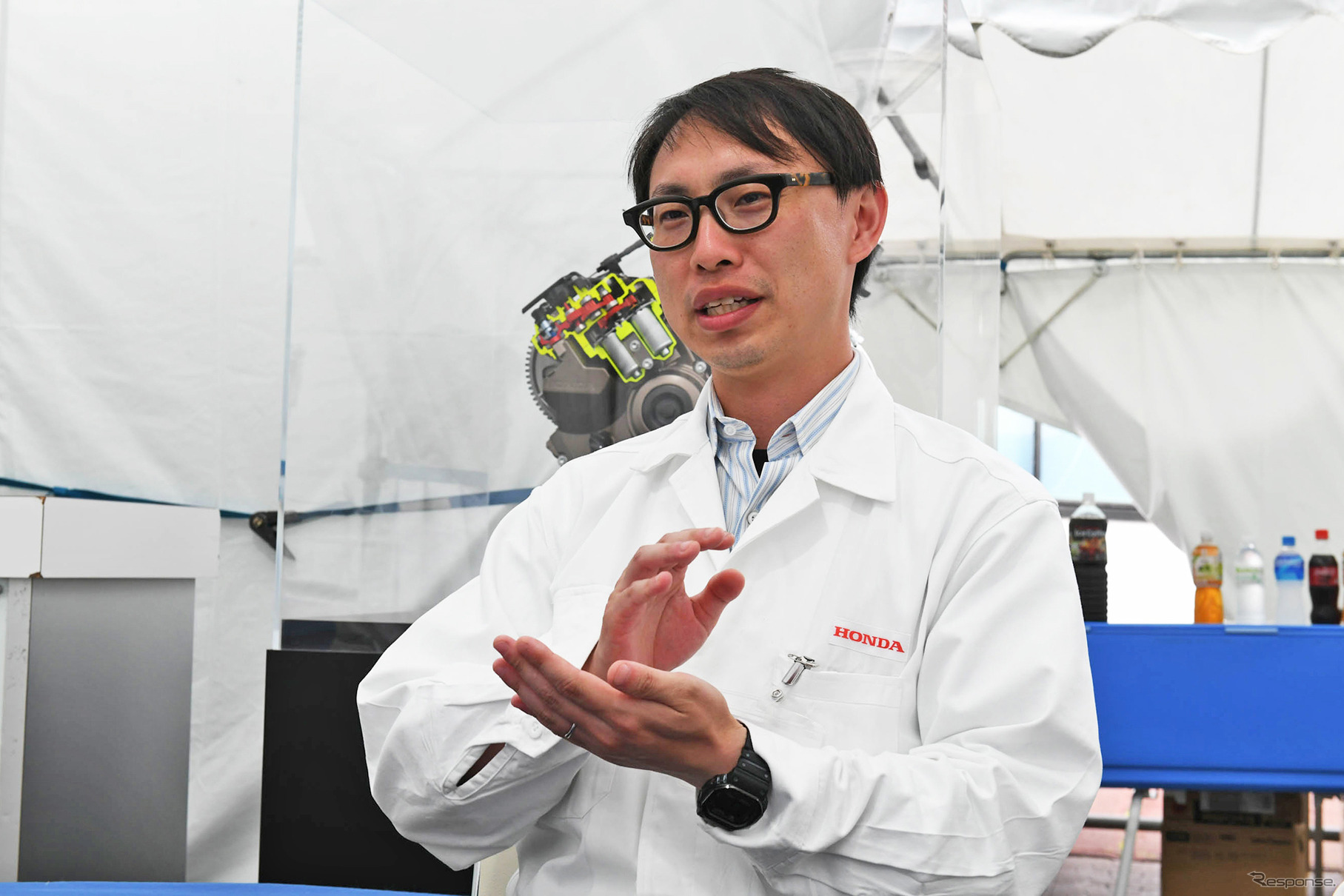 Honda E-Clutch 開発責任者の小野惇也氏