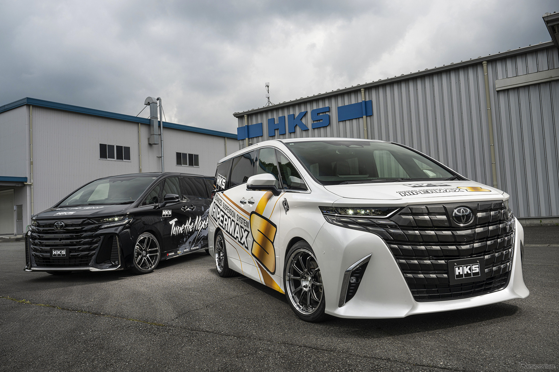 新型アルファード ヴェルファイア用 車高調整式サスペンション「HKS HIPERMAX S」