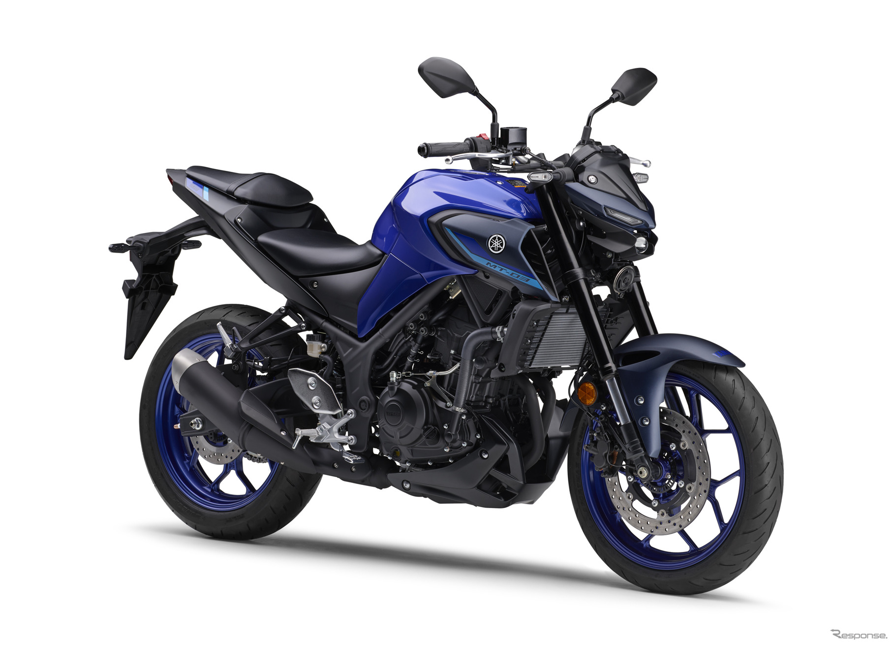 ヤマハ MT-03 ABS 2024年モデル（ディープパープリッシュブルーメタリックC）