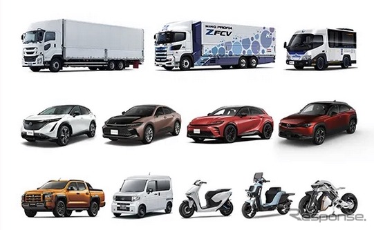 新技術搭載車展示