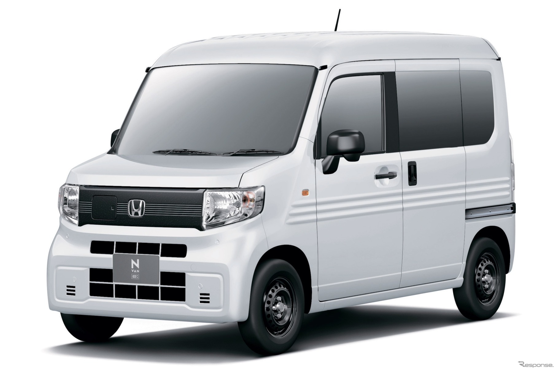 新技術搭載車展示：ホンダN-VAN e: