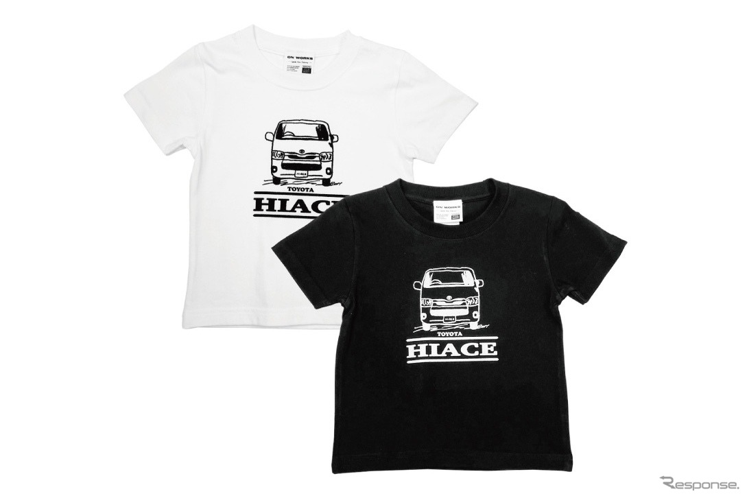 ハイエースデザインTシャツ（キッズ用）