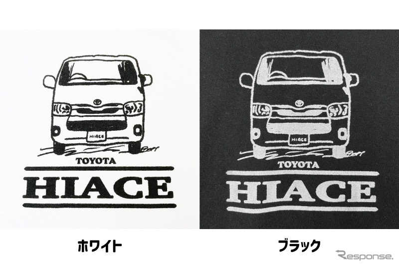 ハイエースデザインTシャツ