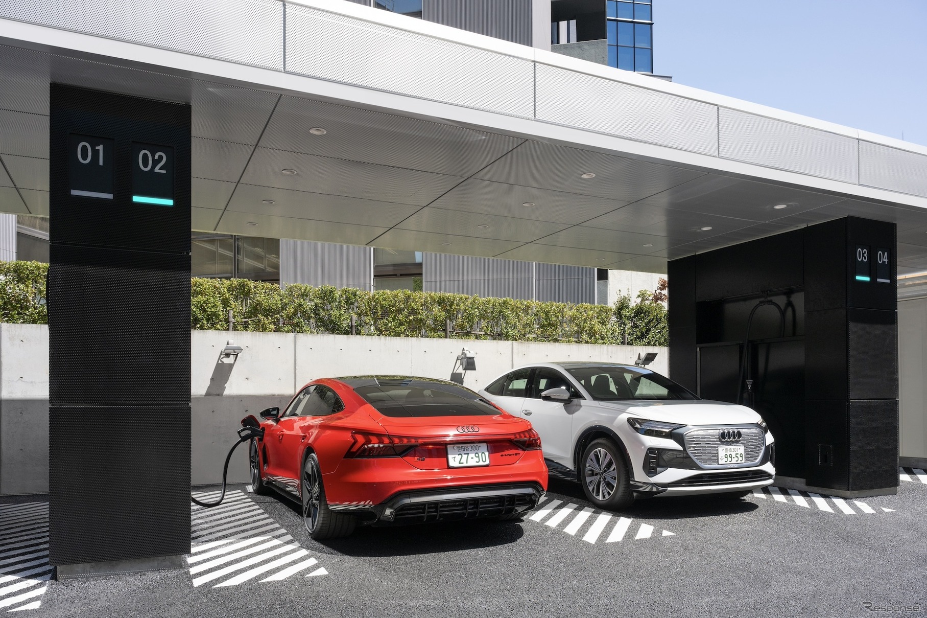 Audi charging hub紀尾井町