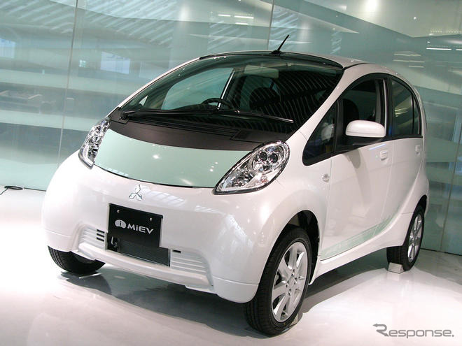 【三菱 i-MiEV 発表】リース価格は月額6万円程度に