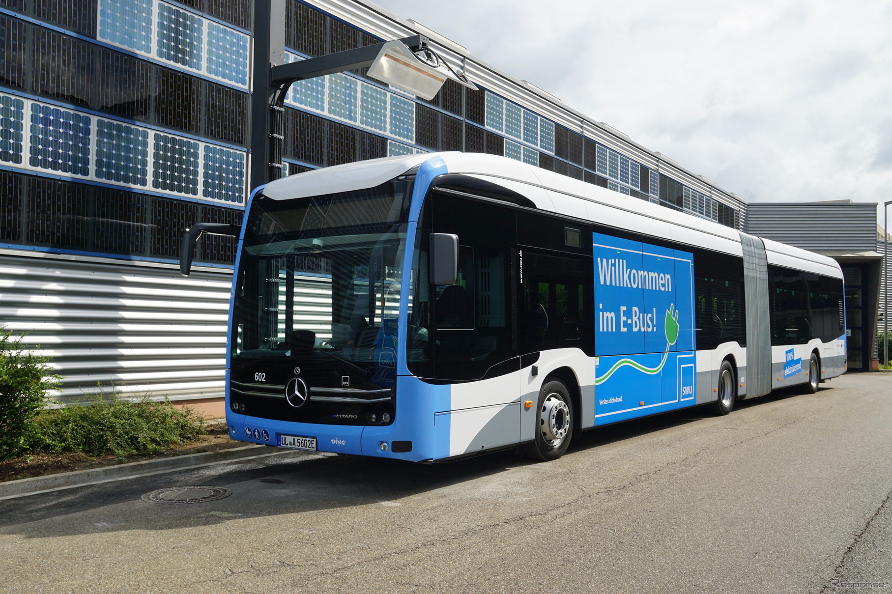 メルセデスベンツの新型電動バス『eCitaro G』