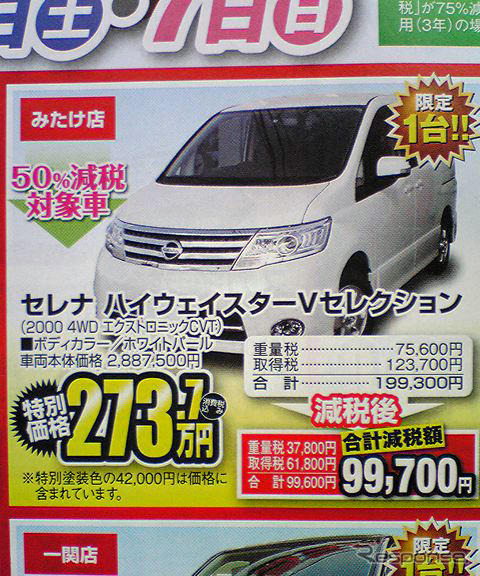 【週末の値引き情報】このプライスでこの車を購入できるよっ!!