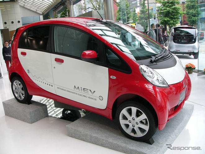【三菱 i-MiEV 発表】写真蔵…ついに登場、量産型EV