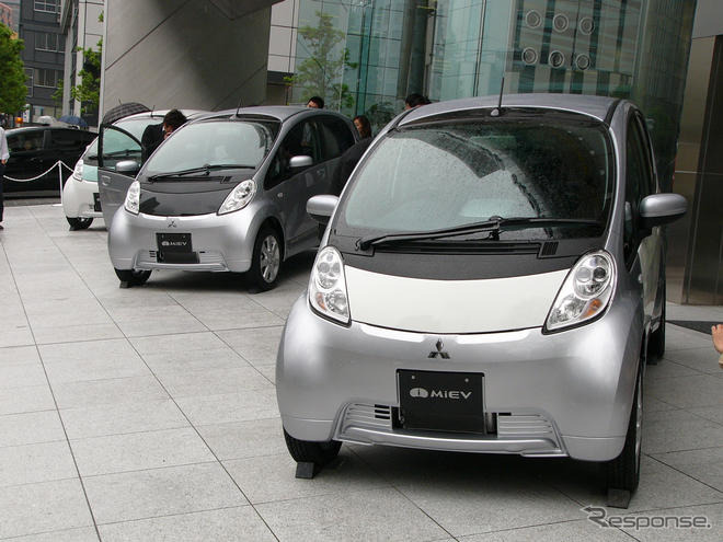 【三菱 i-MiEV 発表】海外へ250台出荷…10年度は1000台へ