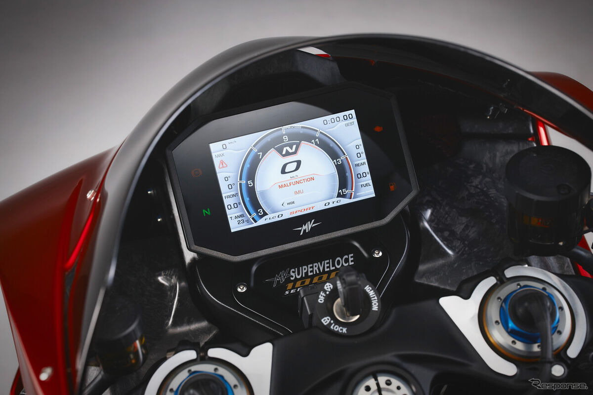 MVアグスタの新型スーパースポーツ「スーパーヴェローチェ1000・セリエ・オロ」