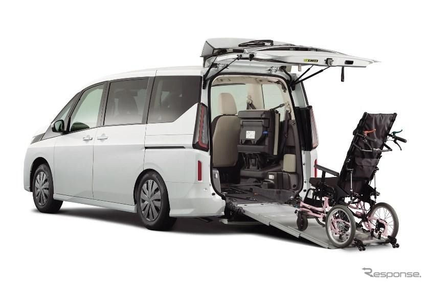 日産セレナ・チェアキャブ・スロープタイプ e-POWER 車いす1名サード仕様・イメージ