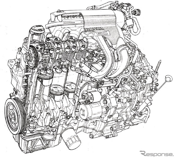 【ホンダ『モビリオ・スパイク』発表】技術解説「大量EGRシステム」