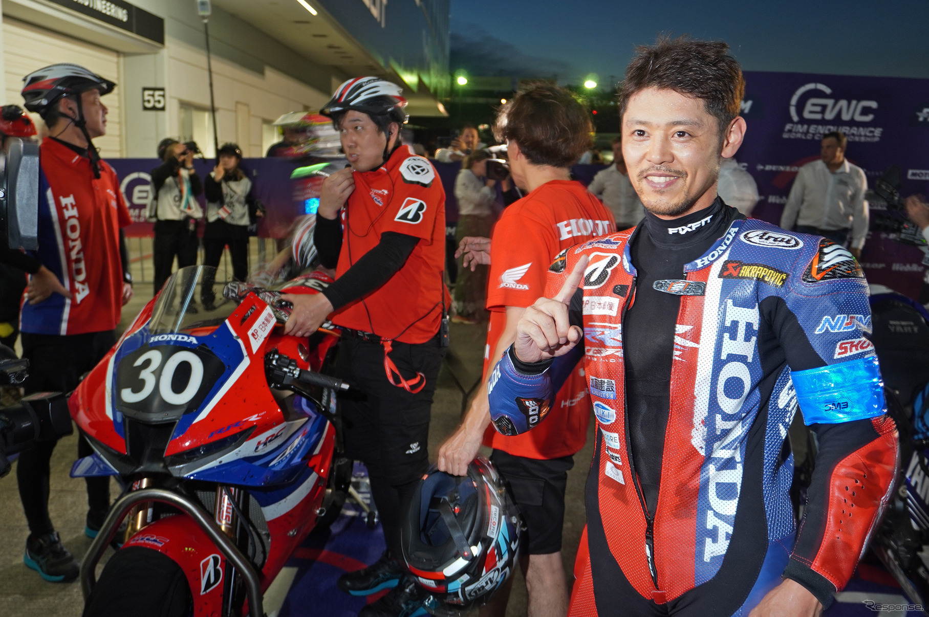 #30 Team HRC with Japan Post 高橋巧選手