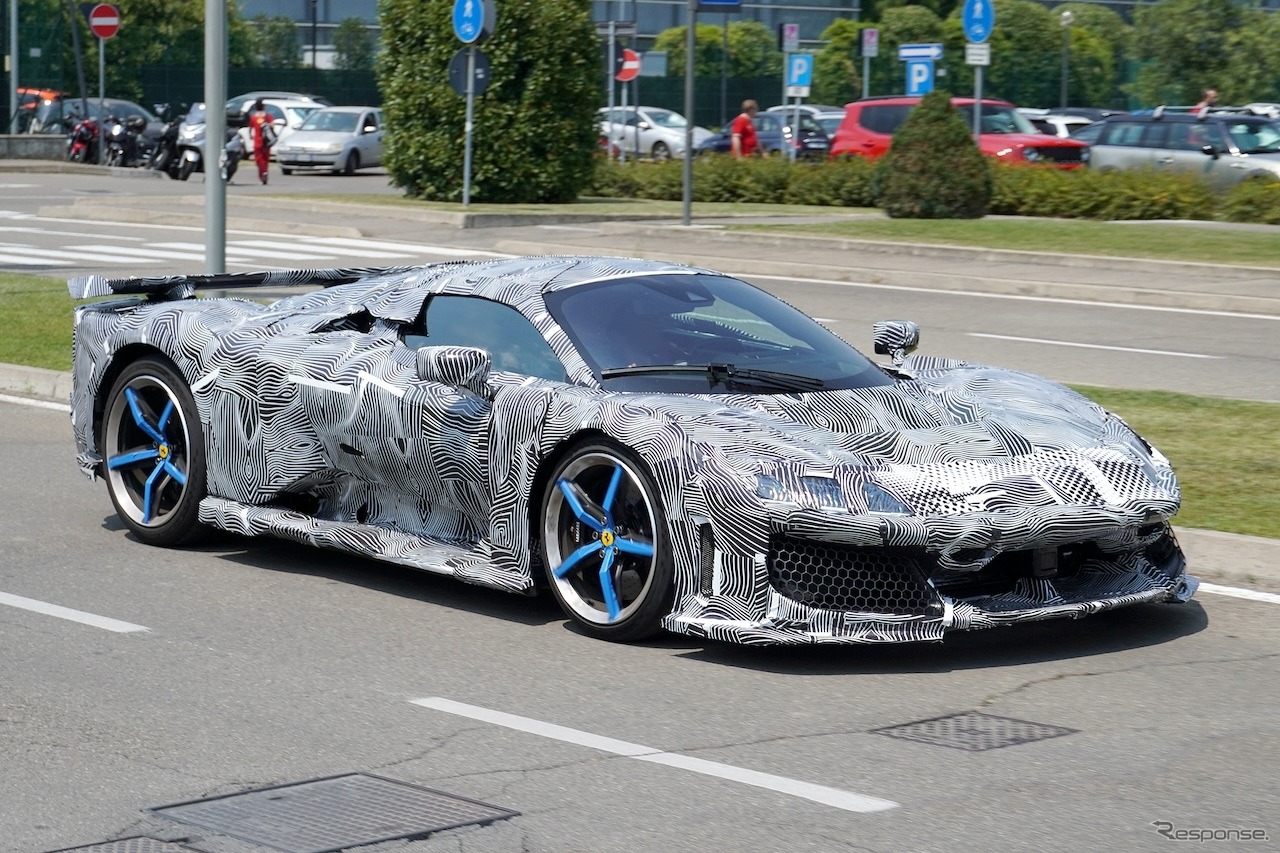 フェラーリ F250 市販型プロトタイプ　スクープ写真