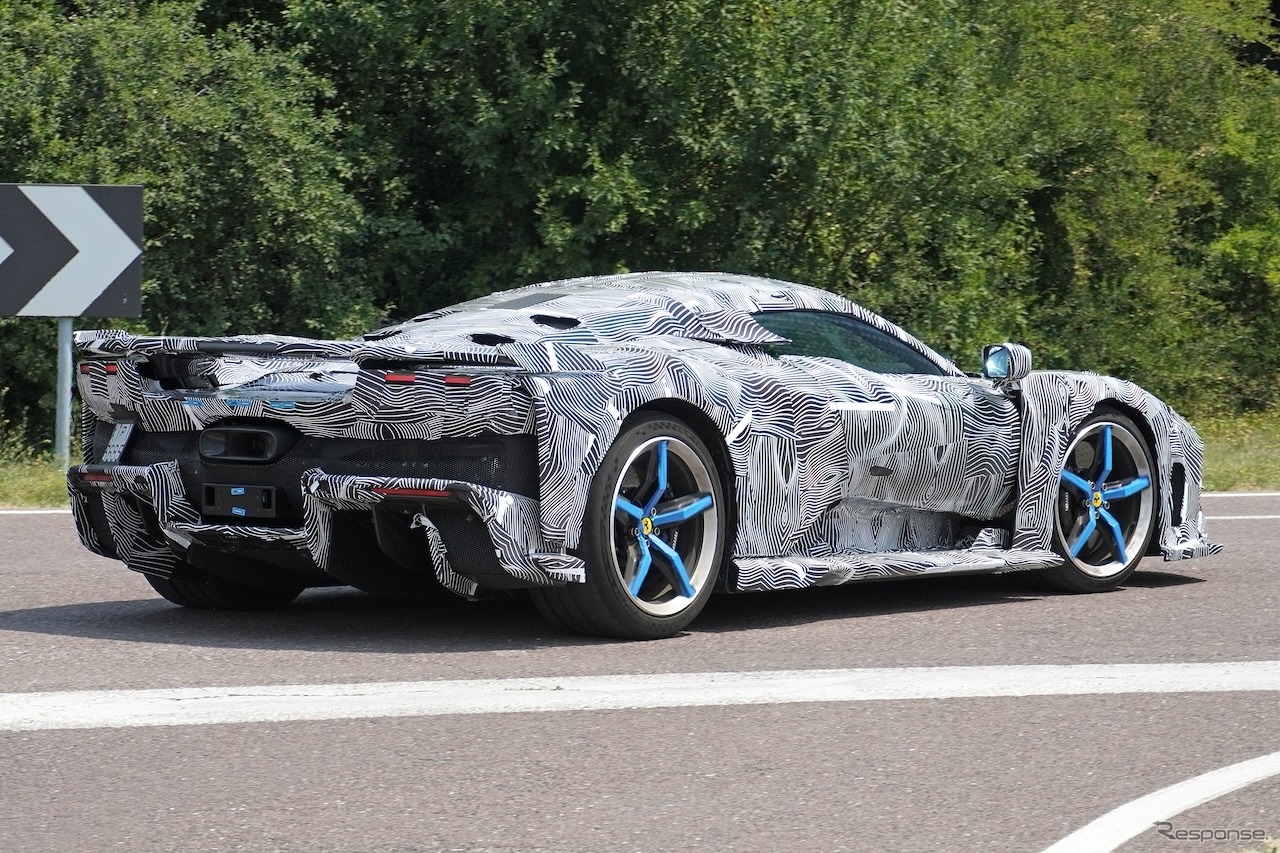 フェラーリ F250 市販型プロトタイプ　スクープ写真