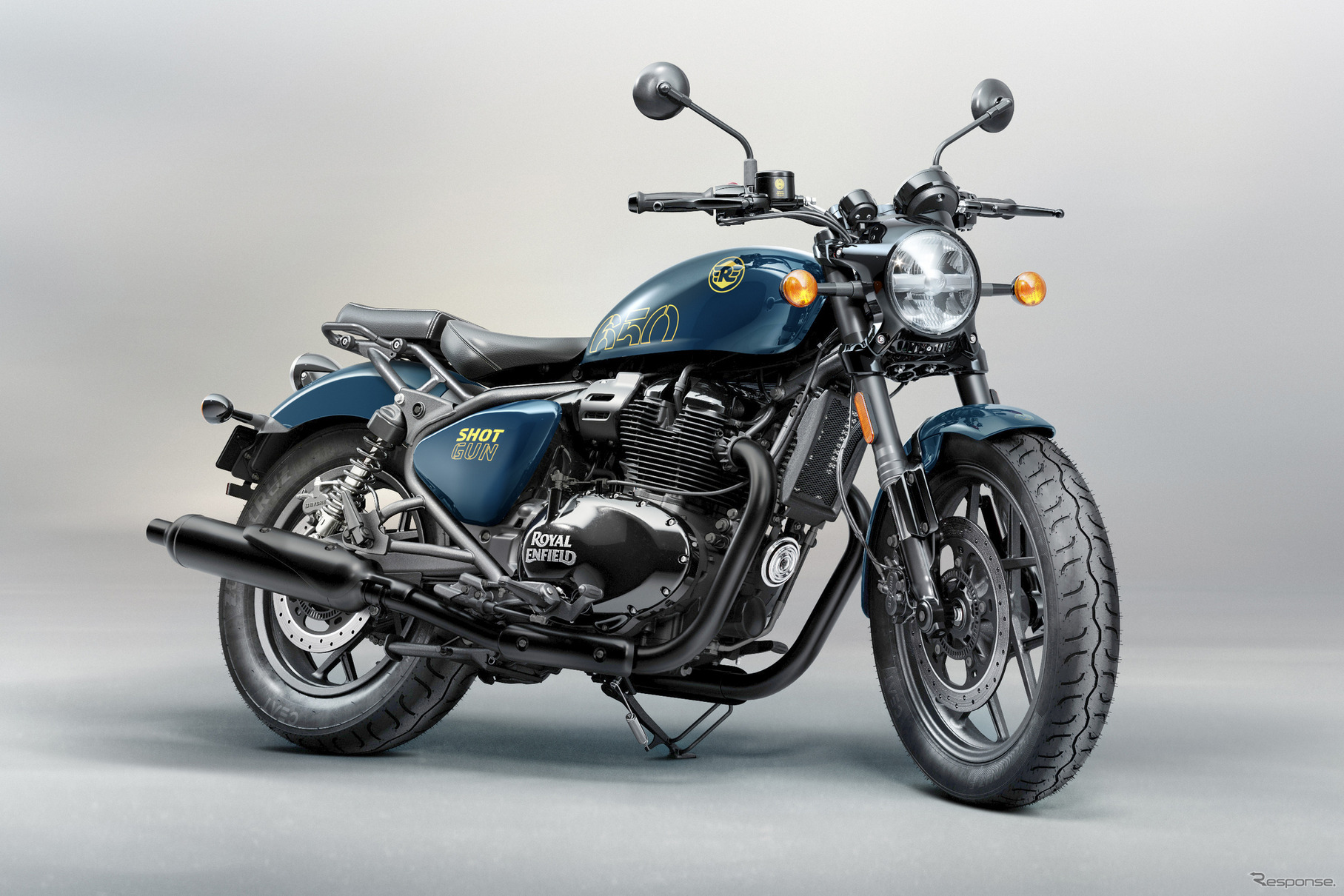 ロイヤルエンフィールド・ショットガン650(Plasma Blue)/99万5500円