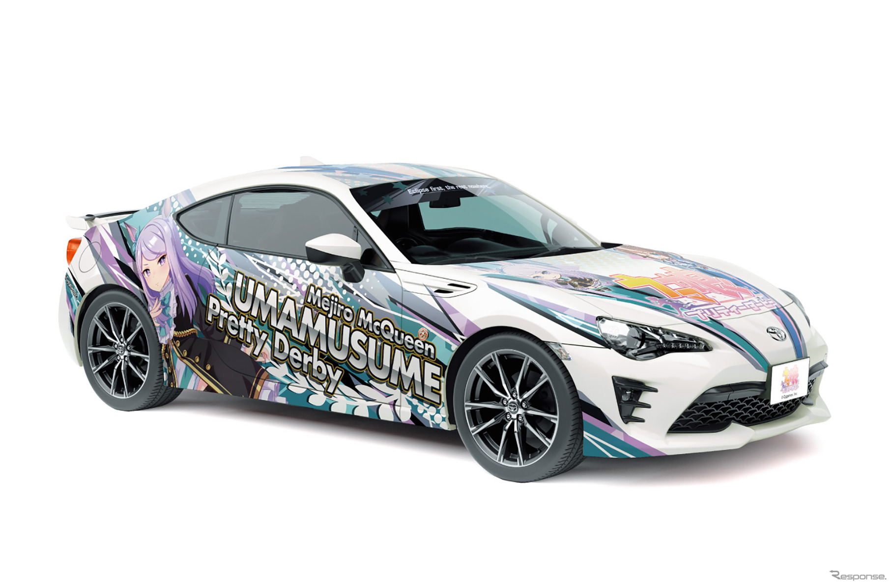 アオシマ「ウマ娘 プリティーダービー ZN6 TOYOTA86 '16（トヨタ）」（3D画像）