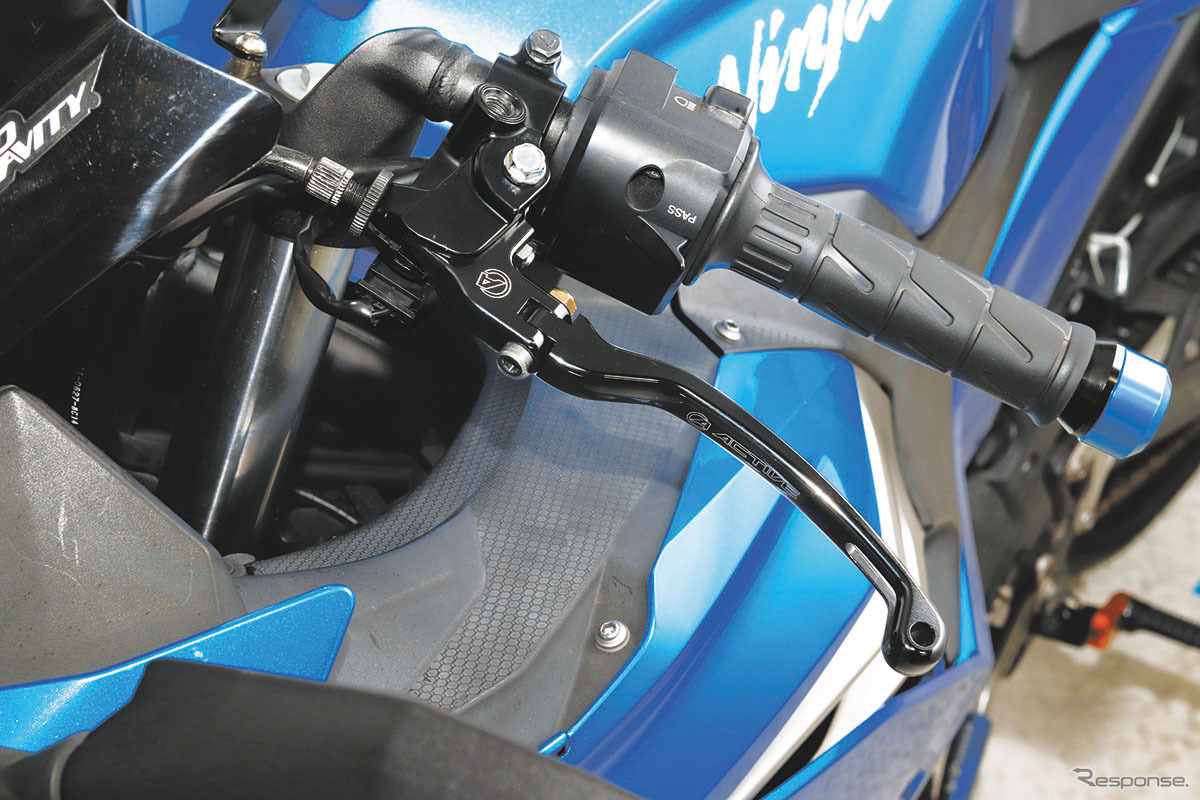 ブースターキット第二弾Ninja250装着例