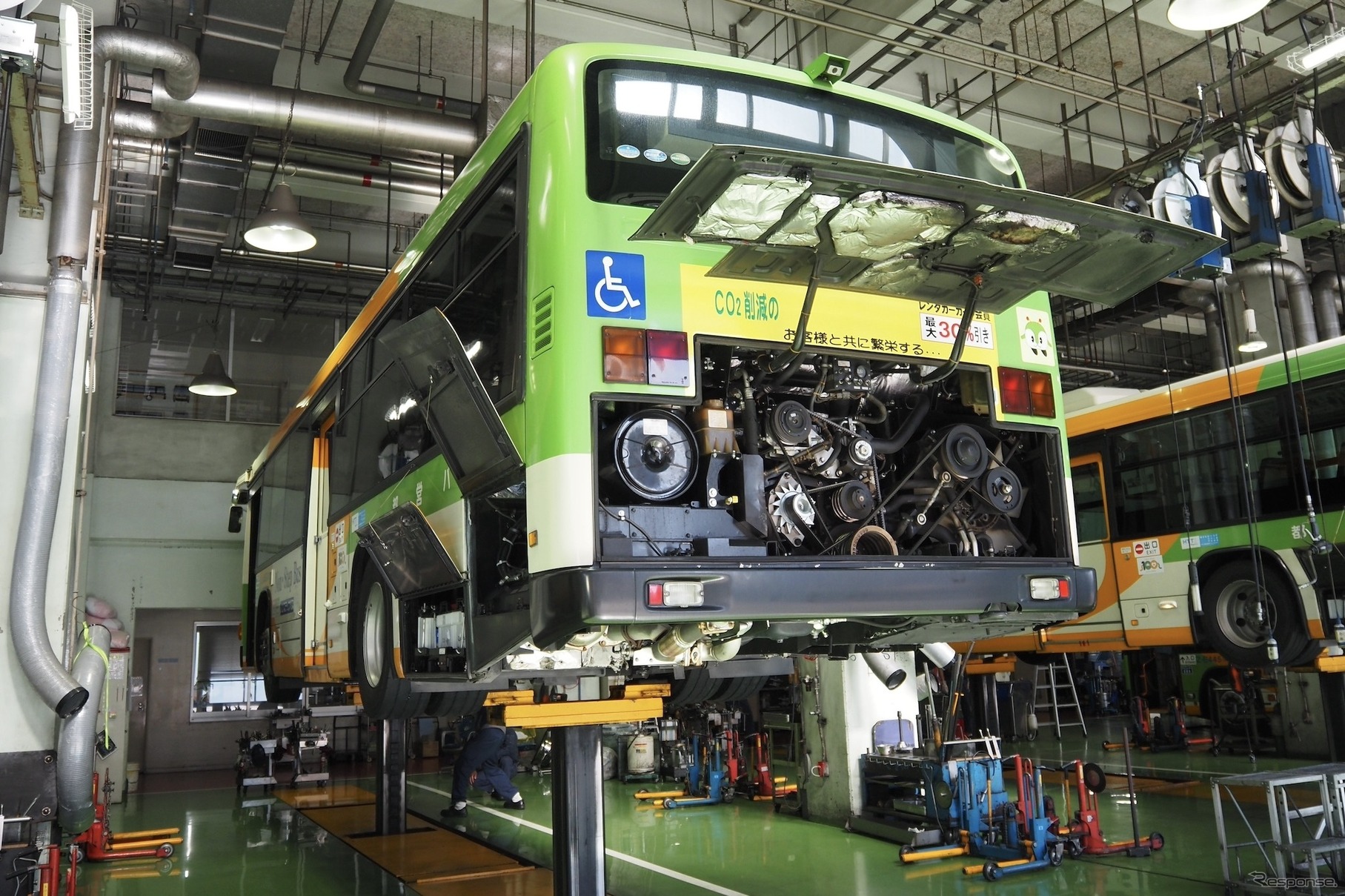 都営バス自動車工場（江東区東雲）