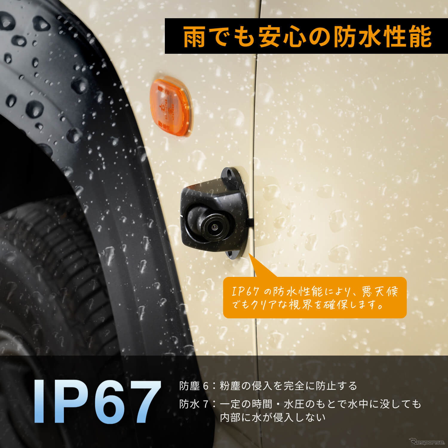 セイワからスズキ・ジムニー/ジムニーシエラ専用のデジタルサイドミラー「RAY18」が新発売