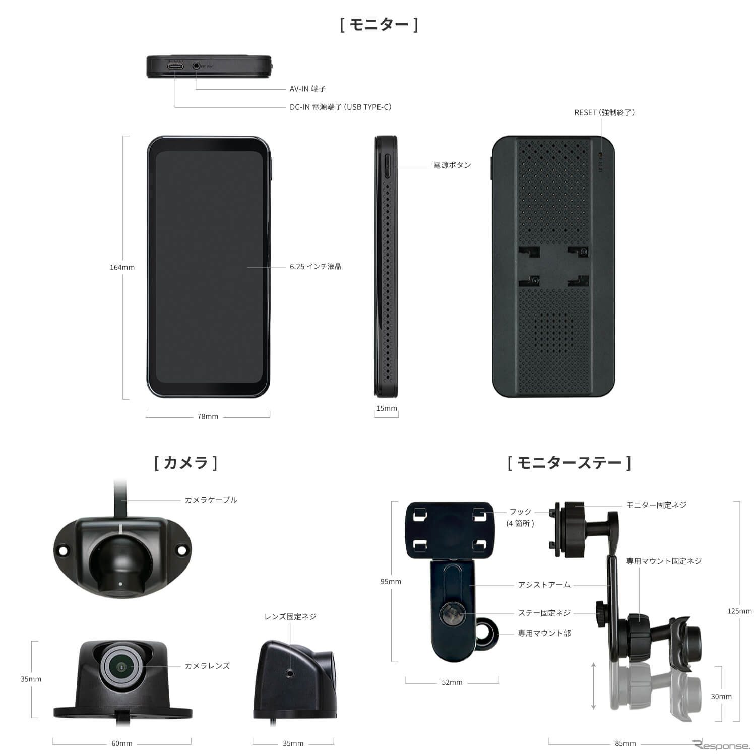 セイワからスズキ・ジムニー/ジムニーシエラ専用のデジタルサイドミラー「RAY18」が新発売