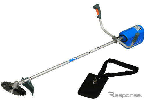 排ガスゼロ、環境に優しい充電式刈払機　アイリスオーヤマが発売