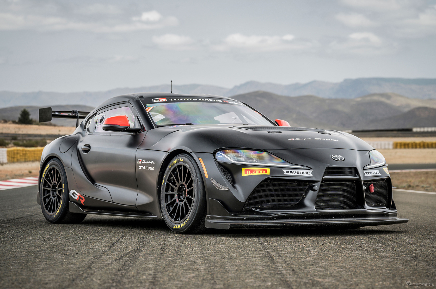 トヨタ GRスープラ GT4 EVO2 プロトタイプ（ブラックカラー施工車）