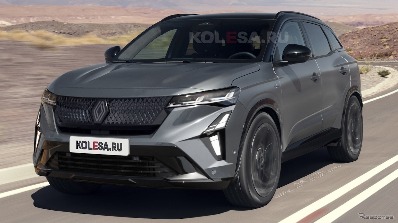 ルノー・オーストラル改良新型の予想CG