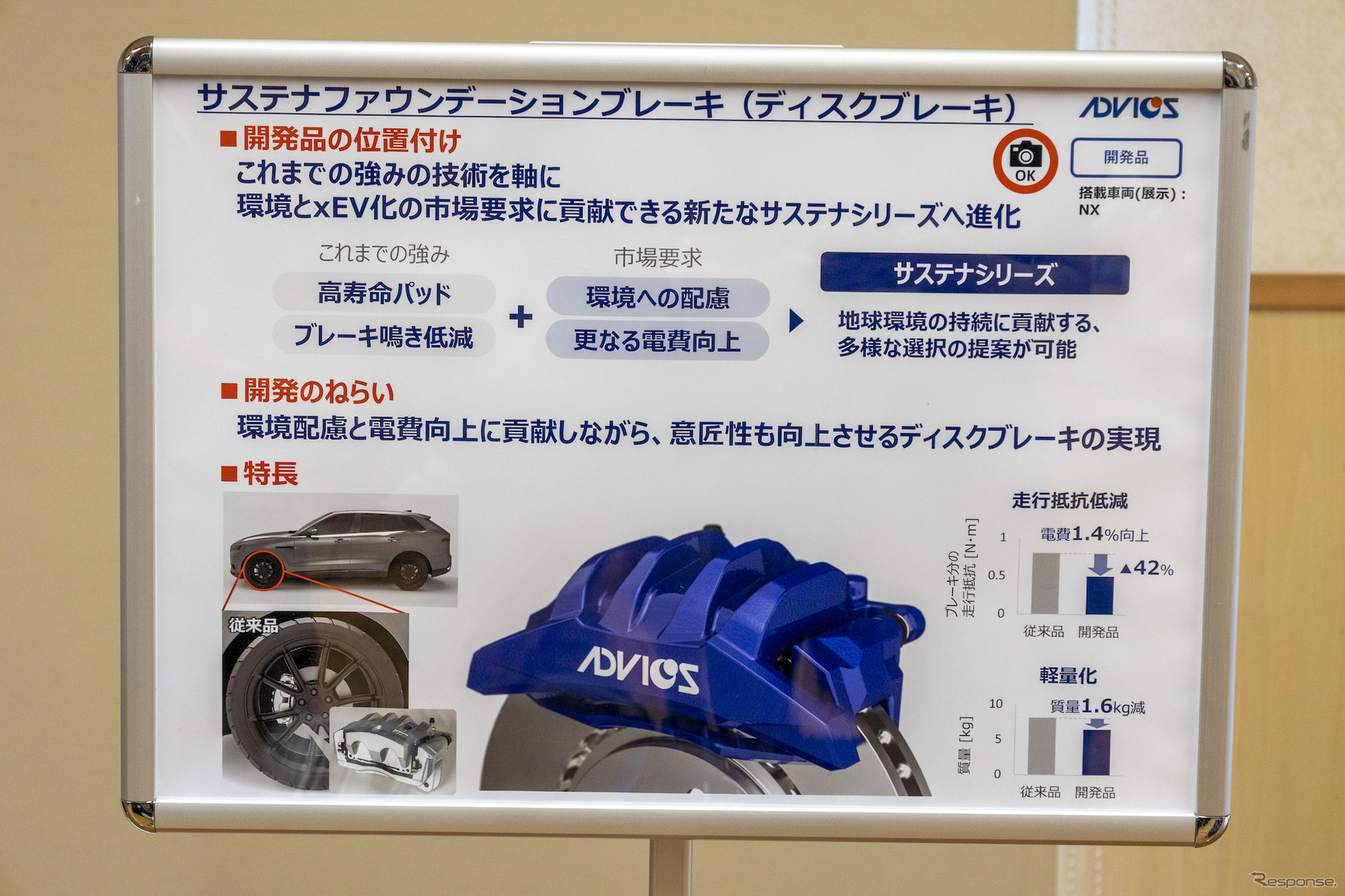 サステナファウンデーションブレーキ(ディスクブレーキ)