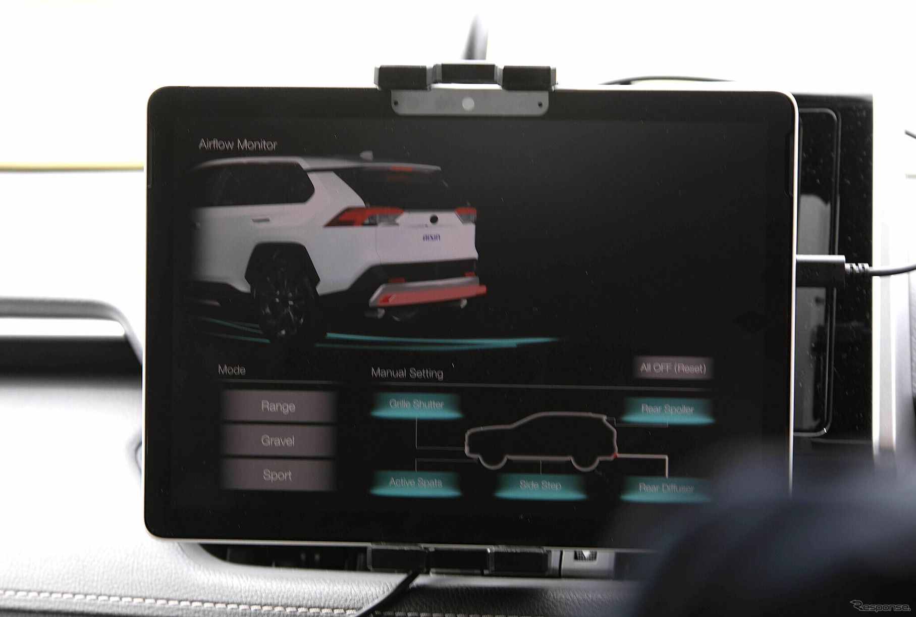 空力デバイスを搭載したRAV4に試乗
