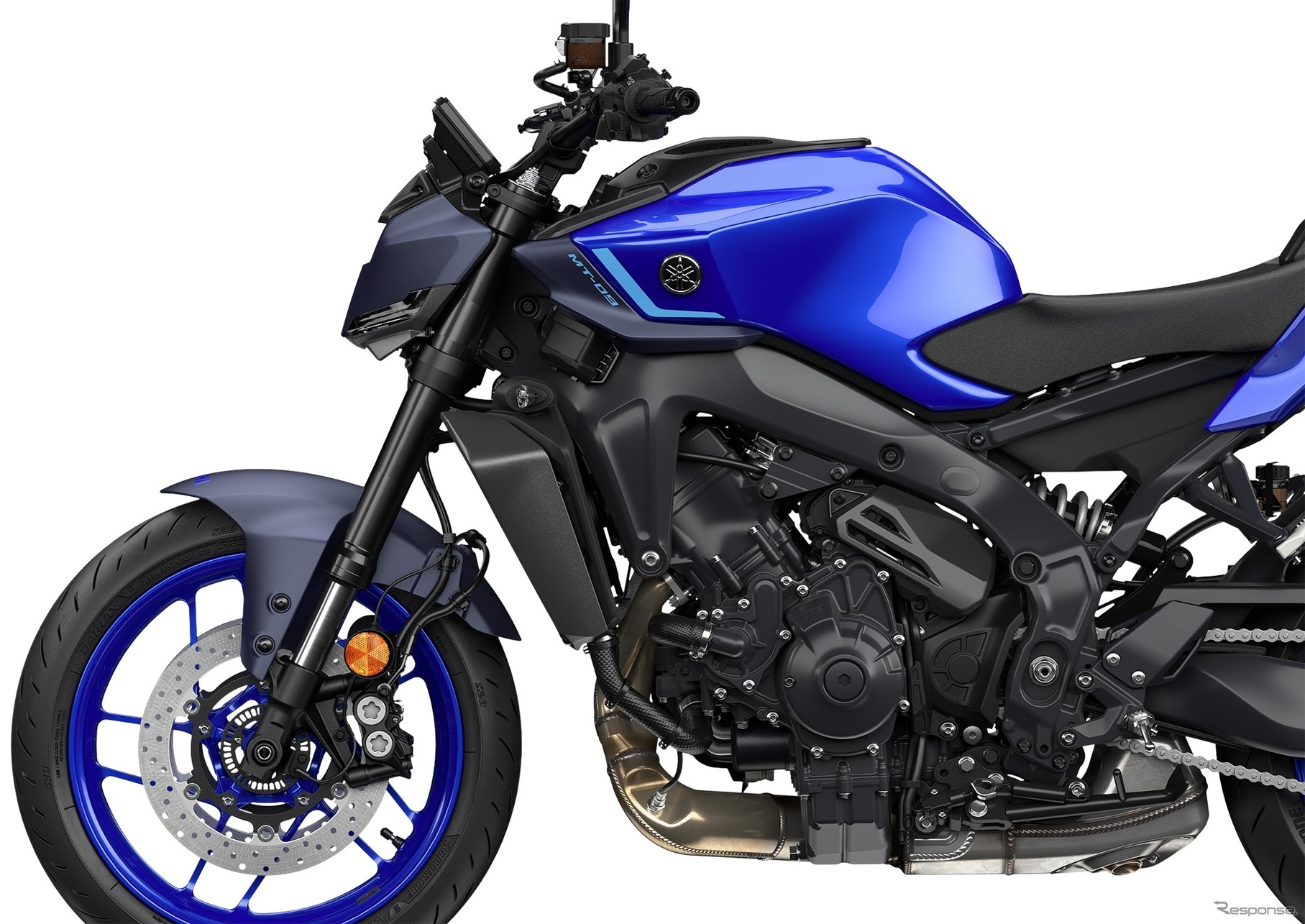 クラッチレバーもシフトペダルもない、ヤマハ MT-09 Y-AMT