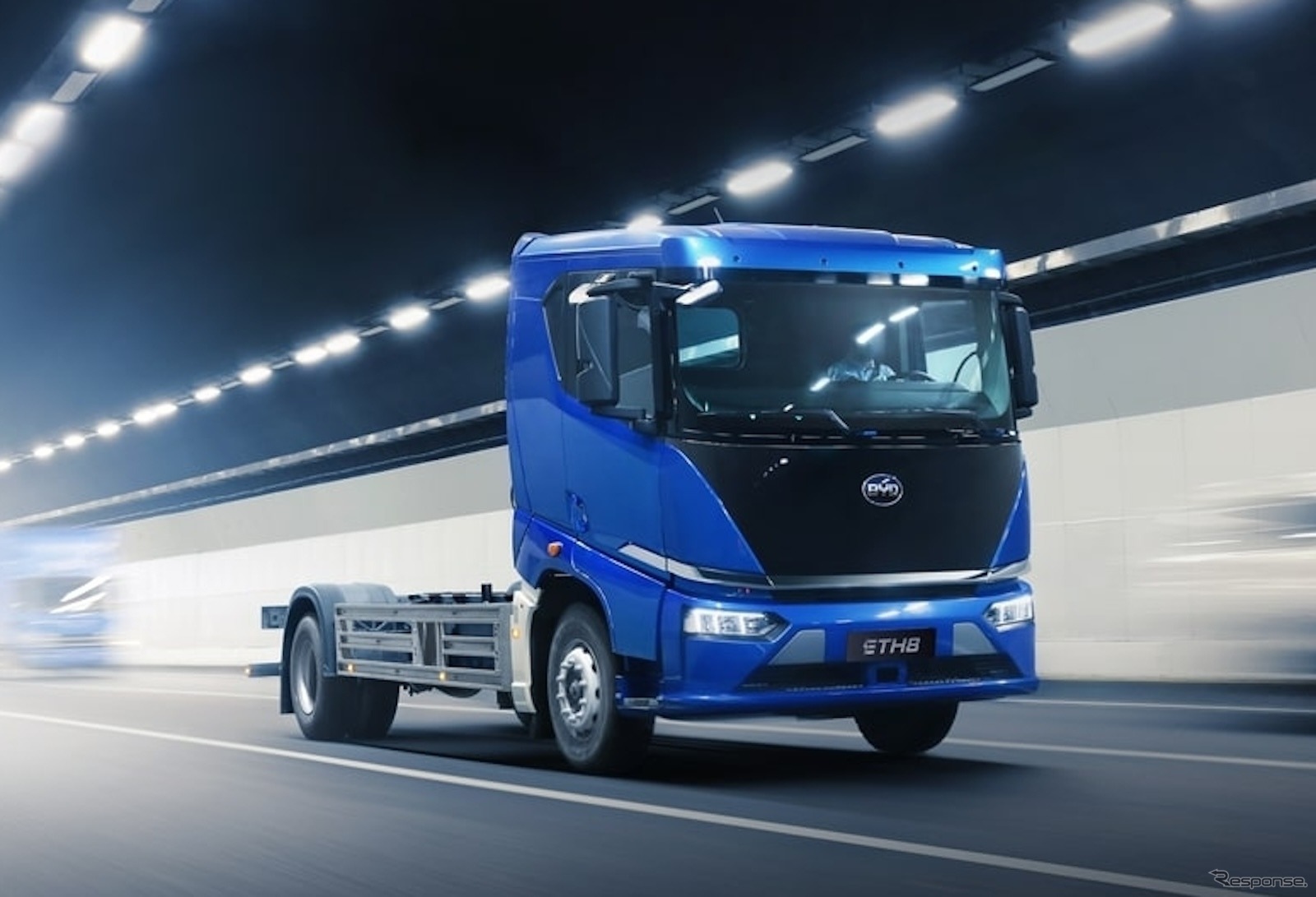 BYDの新型電動トラック『ETH8』