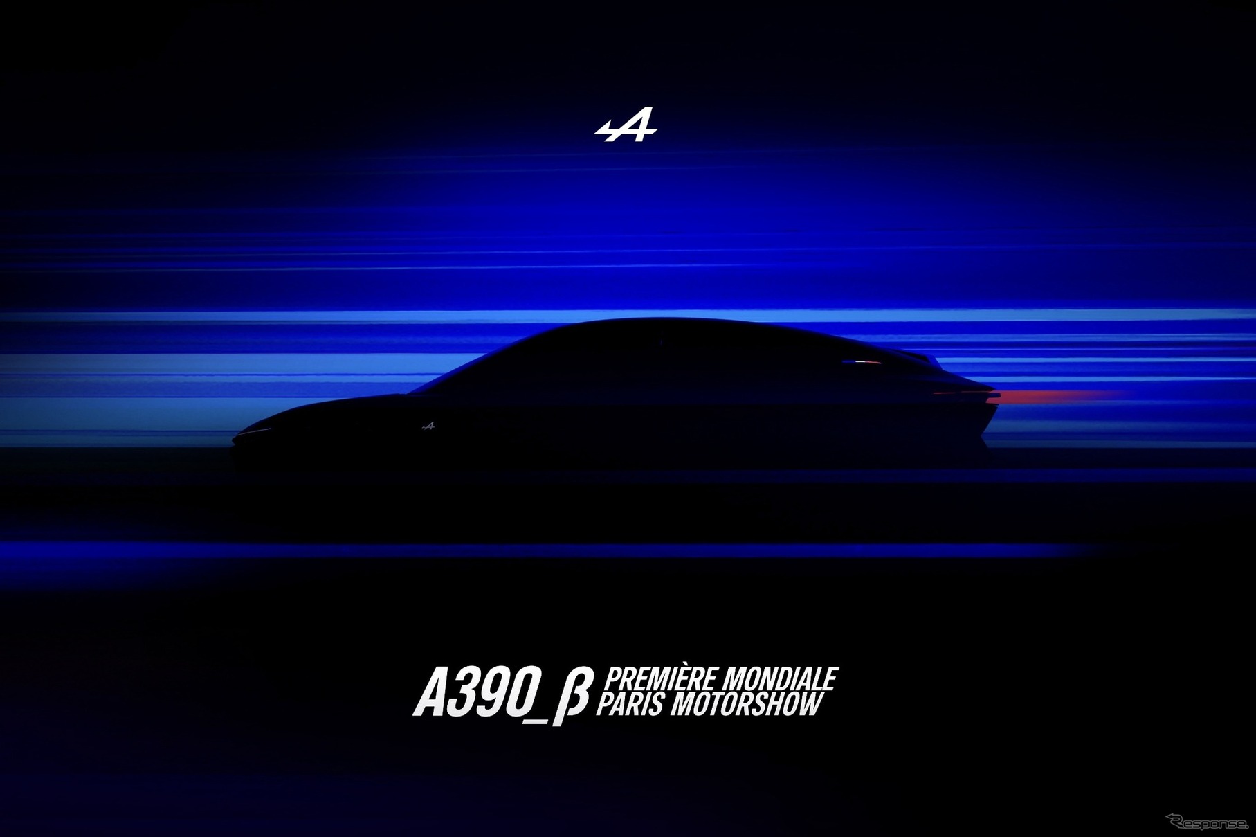 パリモーターショー2024での公開が予告されているA390_βコンセプト