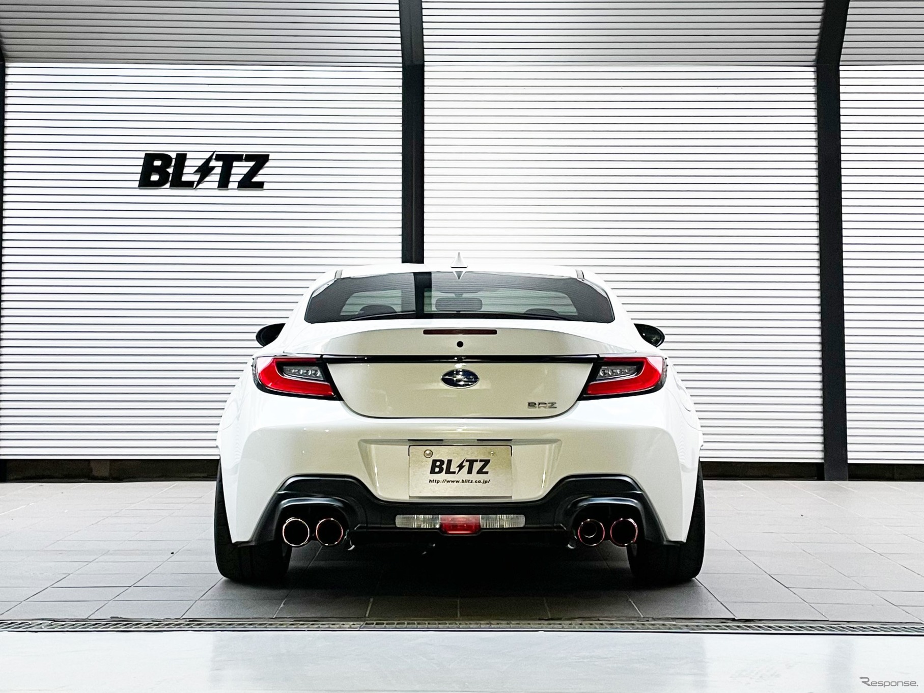 ニュルスペック・カスタムエディション　『GR86/BRZ」AT車用カーボンレッドテールセット（CR）装着例
