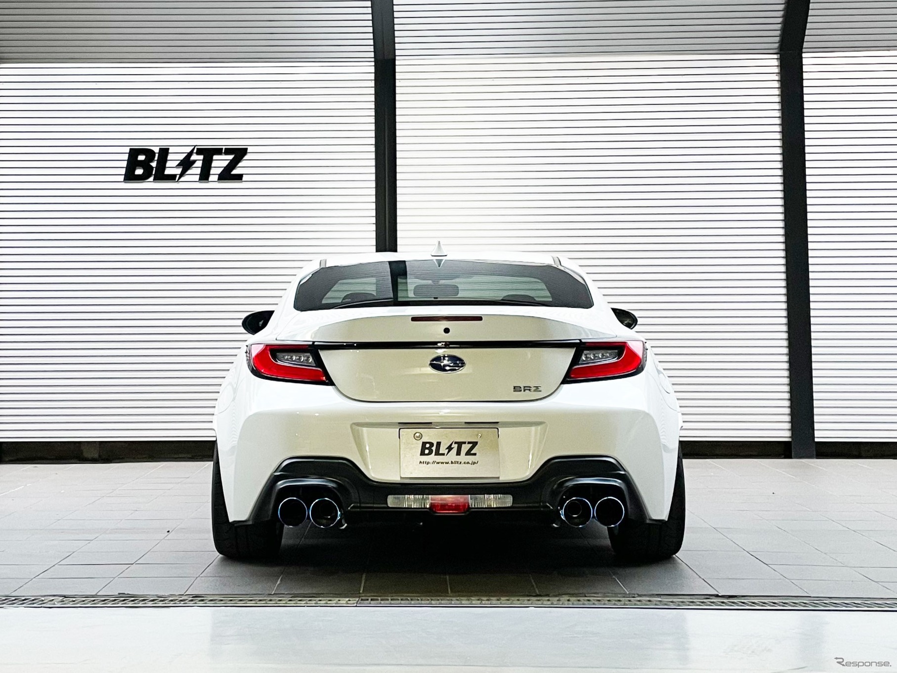 ニュルスペック・カスタムエディション　『GR86/BRZ」AT車用チタンカラーテールセット（VSR）装着例