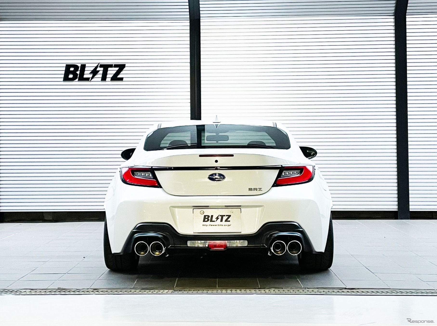 ニュルスペック・カスタムエディション　『GR86/BRZ」AT車用ステンレステールセット（VS）装着例