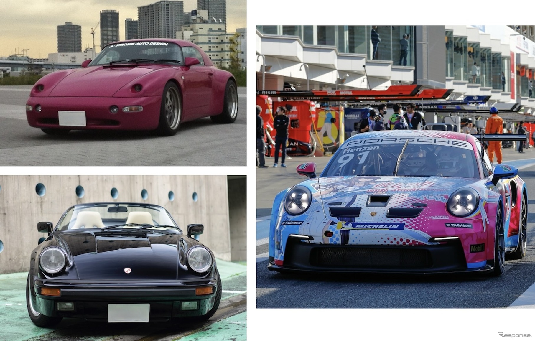 PORSCHE STUDIO GINZA ×彼女のカレラ20周年記念原画展 -My Favorite PORSCHE-