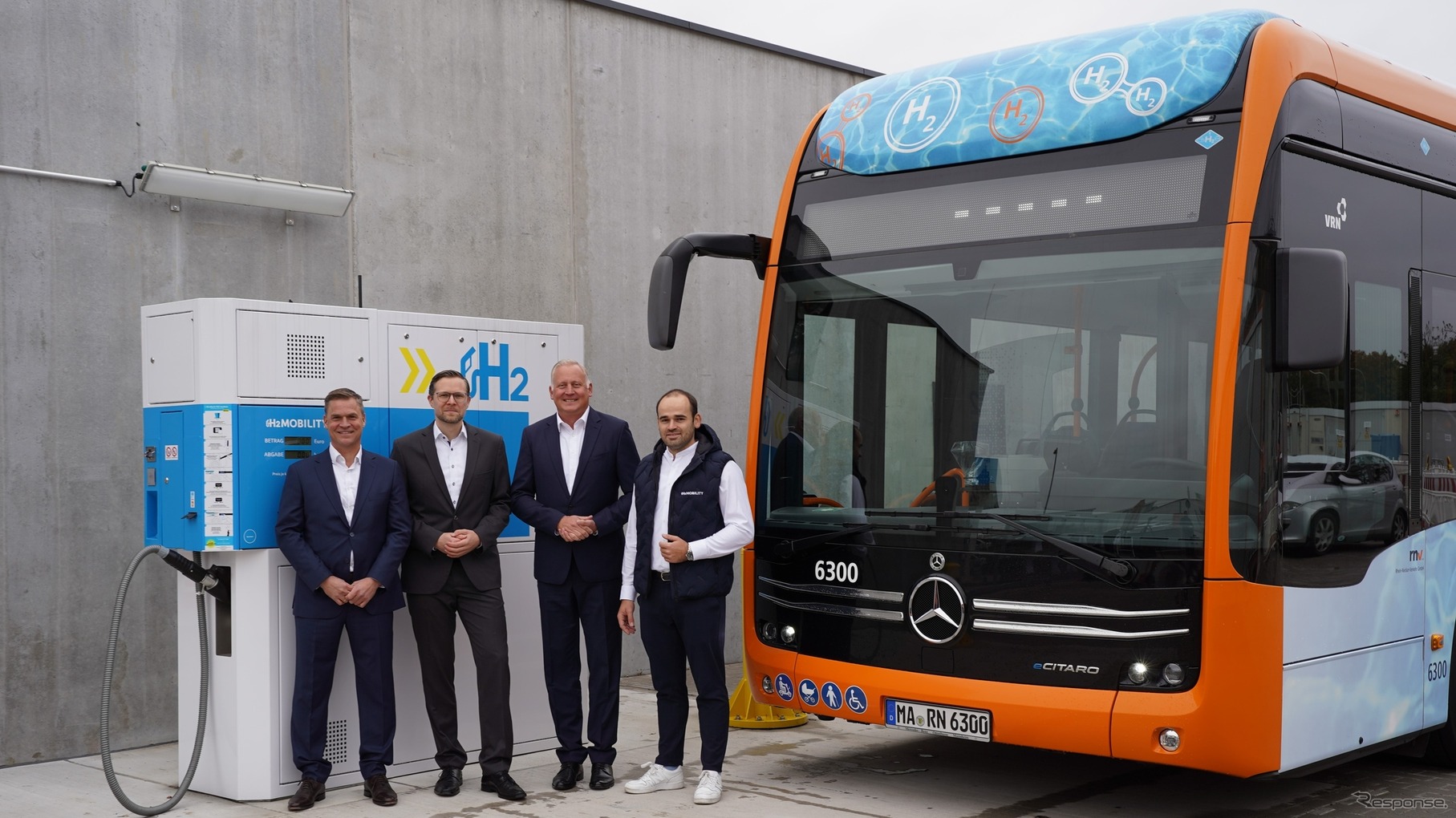 ダイムラーバスが燃料電池車向け水素インフラ拡大に向けてH2 MOBILITYと提携