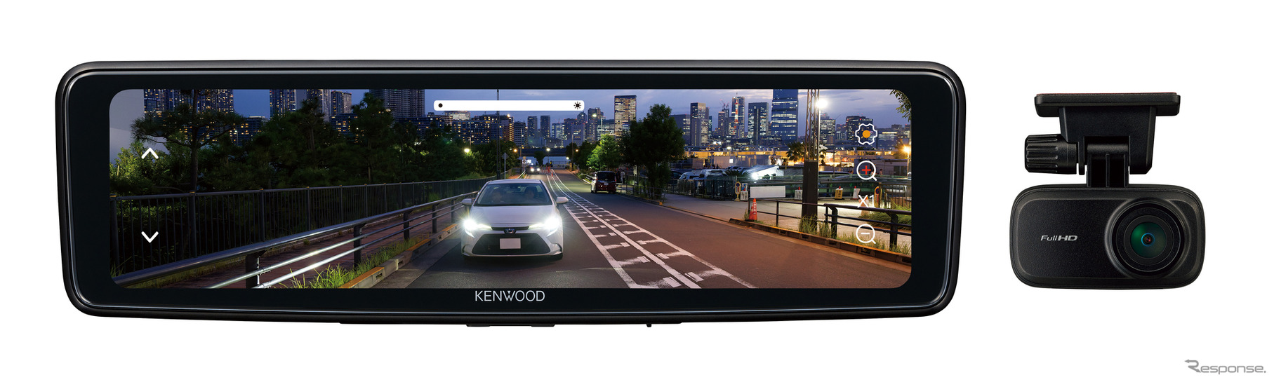 JVCケンウッドがデジタルルームミラー「LZ-X20EM」を発売