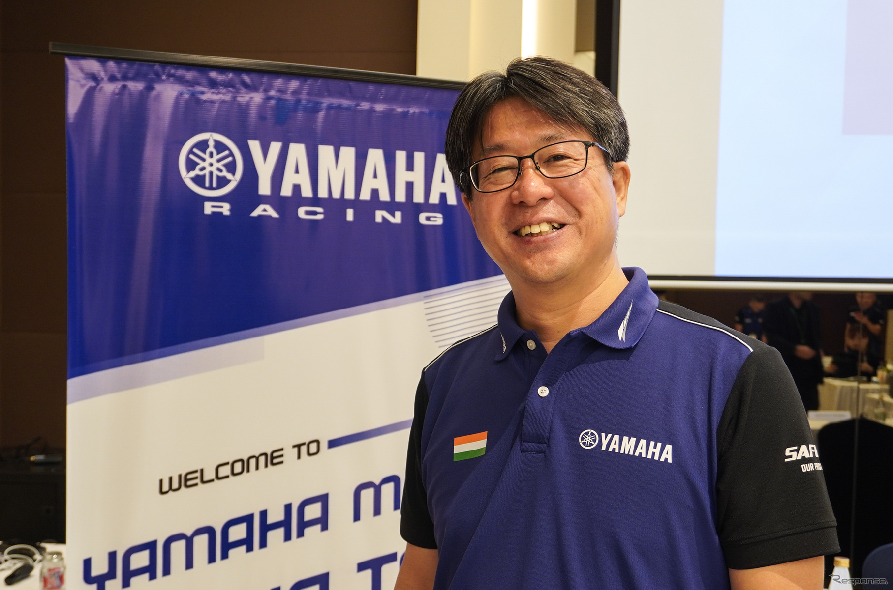「憧れを売っているんです」と語るヤマハモーターインディアグループの知花栄進会長